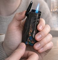 Stormlighter i brug ved grill og bål